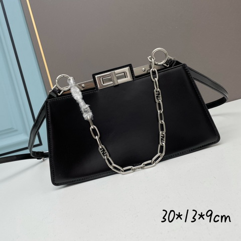 Fendi Bags Peekaboo 2023 spring black